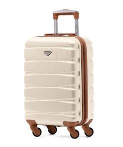 Valise Legère Flight KnightABS Taille Moyenne pour Voyageurs Casagers | Idéal pour les VolsWith Air France, easyJet, Rya