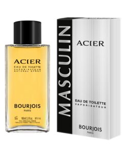 Eau de Toilette Bourjois Acier pour homme - Parfum durable - Parfum élégant - 100ml - Parfum en vogue