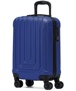 Valise Flight Knight Premium en Matériau Dur - legère - 8 Roues Pivotantes - Verrouillage TSA et Port USB - Approuvée pa