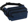 AGPTEK Sac Banane Ceinture Sport Outdoor Grande Capacité Homme Femme