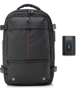 Celims Sac à Dos de Voyage Sous Vide Noir 55x35x25 avec compression