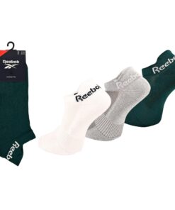 Reebok Chaussettes Crew Hautes Unisexes - Sports et Fitness, Pour Hommes et Femmes, Idéales pour la Course et le Yoga, C