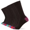 FM London - Lot de 12 chaussettes unisexes super douces pour mollets - Idéales pour hommes et femmes, design respirant e