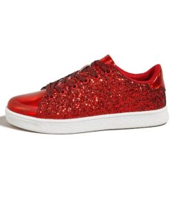 Baskets à Paillettes Femme - Baskets Mode - Sandales Élégantes pour Femme | Baskets Lourdes avec Étiquette