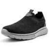 ODCKOI Chaussures de Course Homme Respirantes pour Fitness et Running Baskets Slip on Without Lacets Universelles
