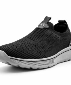 ODCKOI Chaussures de Course Homme Respirantes pour Fitness et Running Baskets Slip on Without Lacets Universelles