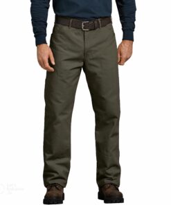 Dickies - Jeans Homme Carpenter Confortable à Coupe Droite - Résistants et Durs