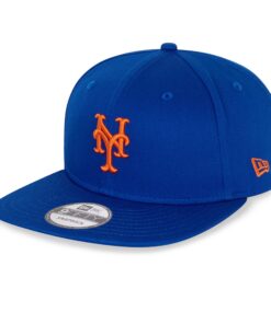 New Era New York Mets MLB Essentials Bleu 9Fifty Snapback Cap pour Hommes durant la Saison Baseball