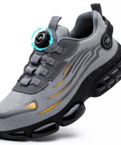 GUDECIUS Chaussures de Sécurité Antidérapantes Hommes 38-46 EU Chaudes Chaussures de Travail Respireantes Avec Embout en