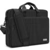 ZYB sac de ordinateur grand capacité 17-17.3 pouces - étanche - protection - pour Lenovo/HP/Dell/Acer/MSI/ASUS - noir