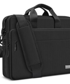 ZYB sac de ordinateur grand capacité 17-17.3 pouces - étanche - protection - pour Lenovo/HP/Dell/Acer/MSI/ASUS - noir