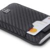 TRAVANDO Portefeuille Protection RFID Mince à Mains pour Hommes - 12 Cartes de Crédit, Blocage Piratage, Pince Clip Bill