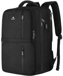 MATEIN Bagage Cabine Affaires Noir Usable pour Air France et Lufthansa