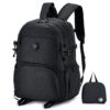 SPAHER Bagage Cabine 32L 45x36x20 Sac à Dos Voyage Pliable Imperméable pour Femme Homme Weekend