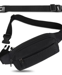 Sac Banane Taille Homme Femme Poches à Glissière Randonnée Entraînement