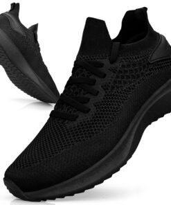 Giniros Basket Homme Respirant Mesh Comfortables Mode Casual Marche Course Fitness Running Tennis Outdoor Walking Gym At