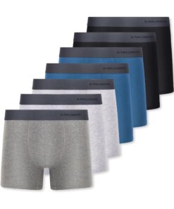 FM London Lot de 7 Boxers pour Homme - Richement En Coton, Respirant et Doux OEKO-TEX STANDARD 100 FM London Boxers po