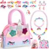 BGIUSQF Sac a Main Bijoux Enfants Fille Épingles à Cheveux Épingles à Cheveux Bijoux Enfants Fille Sac a Main Bijoux Enf