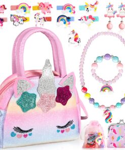 BGIUSQF Sac a Main Bijoux Enfants Fille Épingles à Cheveux Épingles à Cheveux Bijoux Enfants Fille Sac a Main Bijoux Enf
