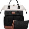 Sac à Dos LOVEVOOK Femme 17.3 Pouces Imperméable Travel élégant Loisir Travail Affaire