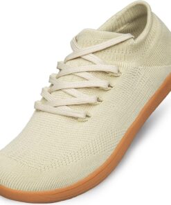 Raoendis Baskets larges pour femme - Légères - Chaussures de marche confortables