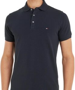 Tommy Hilfiger Polos S/S Homme Éco-Conçu conforme à l' OEKOTEX 100