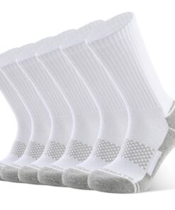 Chaussettes de Sport CloseMate Blanc Noir Gris Homme Femme Respirantes Anti-Ampoules