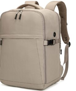 Xkdoai Ryanair Sac à dos avion 40 x 20 x 25 cm, étanche avec sac pour bouteilles, sac à dos voyage américain