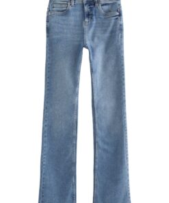 NEXT Femme, Jean Bootcut Super Doux, Élégant et Extensible pour Femmes, Idéal pour le Travail et le Week-end, confort et