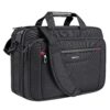 VANKEAN Sacoche pour ordinateur portable 17.3 Pouces Imperméable Sac de messager expansible déperlant pour voyage affair
