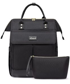 LOVEVOOK Sac à Dos Femme Travel imperméable élégant pour Voyage Travail Affaire