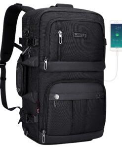 WITZMAN Sac à Dos de Voyage Homme/Femme pour Ordinateur Portable avec Port USB et Certification Compagnie Aérienne (B683