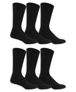 Dr. Scholl's Chaussettes Lunaires Lot de 6 Homme pour Soulagement des Pieds Éreittés Pendant la Journée