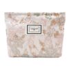 Trousse de Toilette et Maquillage FZSECRIU Femme - Sac Cosmétique Portable pour Voyage et École - Spacieux et Pratique -