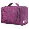 Trousse de toilette WANDF grande pour femme - pratique et polyvalente - pour le camping et les voyages - taille L