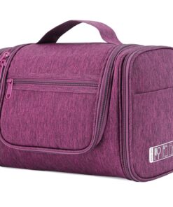 Trousse de toilette WANDF grande pour femme - pratique et polyvalente - pour le camping et les voyages - taille L