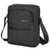 BAIGIO Sac à Bandoulière en Cavas pour Hommes - Vintage en Nylon Vrai, Petit Sac à Bandoulier classique pour Affaires -