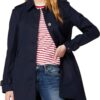 Tommy Hilfiger Heritage Single Breasted Veste Femme Mi-Saison Trench Modelle Populaire