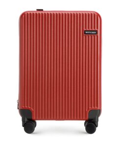 Valise cabine extensible WITTCHEN Flexi Line polycarbonate TSA bagages à main serrure combinaison Manche télescopique al