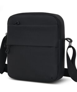 Sac à Bandoulière Étanche IHIGOGOFA Homme - Plusieurs Poches - Style Décontracté - Pour le Travail et les Voyages