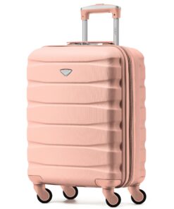 Flight Knight Bagage Cabine 4 Roues Leger en ABS Approuve par 30+ Compagnies Aeriennes 56x36x23cm