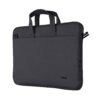 Trust Bologna Sac Mince pour Ordinateur Portable Jusqu'à 16 Pouces, Éco-Conçu et Portable pour Voyage, Affaires et Trava