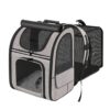 Sac À Dos Extensible pour Chat | Pliable Respirant Extensible pour Animaux De Compagnie | Camping et Randonnée