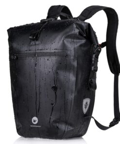 BAIGIO 27/30L Sac Porte Bagage Vélo Arrière avec Poche pour Ordinateur Sac à Dos et Bandoulière Idéal pour Cyclistes et