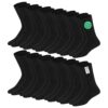 SOXCO Chaussettes pour Hommes en Coton Classiques,Lot de 12 Paires,Confortables pour le Travail et le Sport,Vendues par