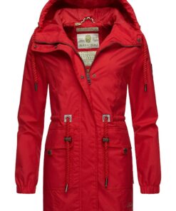 Navahoo Neophee - Parka d'extérieur en matériaux recyclés - Manteau court avec capuche -pour femmes - XS-XXL
