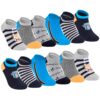 Cirorld Chaussettes enfants colorées pour usage quotidien et sport - 6 paires de chaussettes sport pour garçons - coton