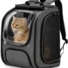 Sac à Dos Pculate Grand Espace pour Chat Respirant, Sac à Dos Pculate Protecteur Solaire pour Chien, Sac à Dos Pculate G