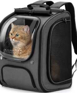 Sac à Dos Pculate Grand Espace pour Chat Respirant, Sac à Dos Pculate Protecteur Solaire pour Chien, Sac à Dos Pculate G