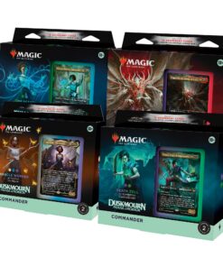 Magic : The Gathering Duskmourn - Packs de Decks de Commandant pour Collectionneurs - Partie de Jeu parfaite - 4 Decks I